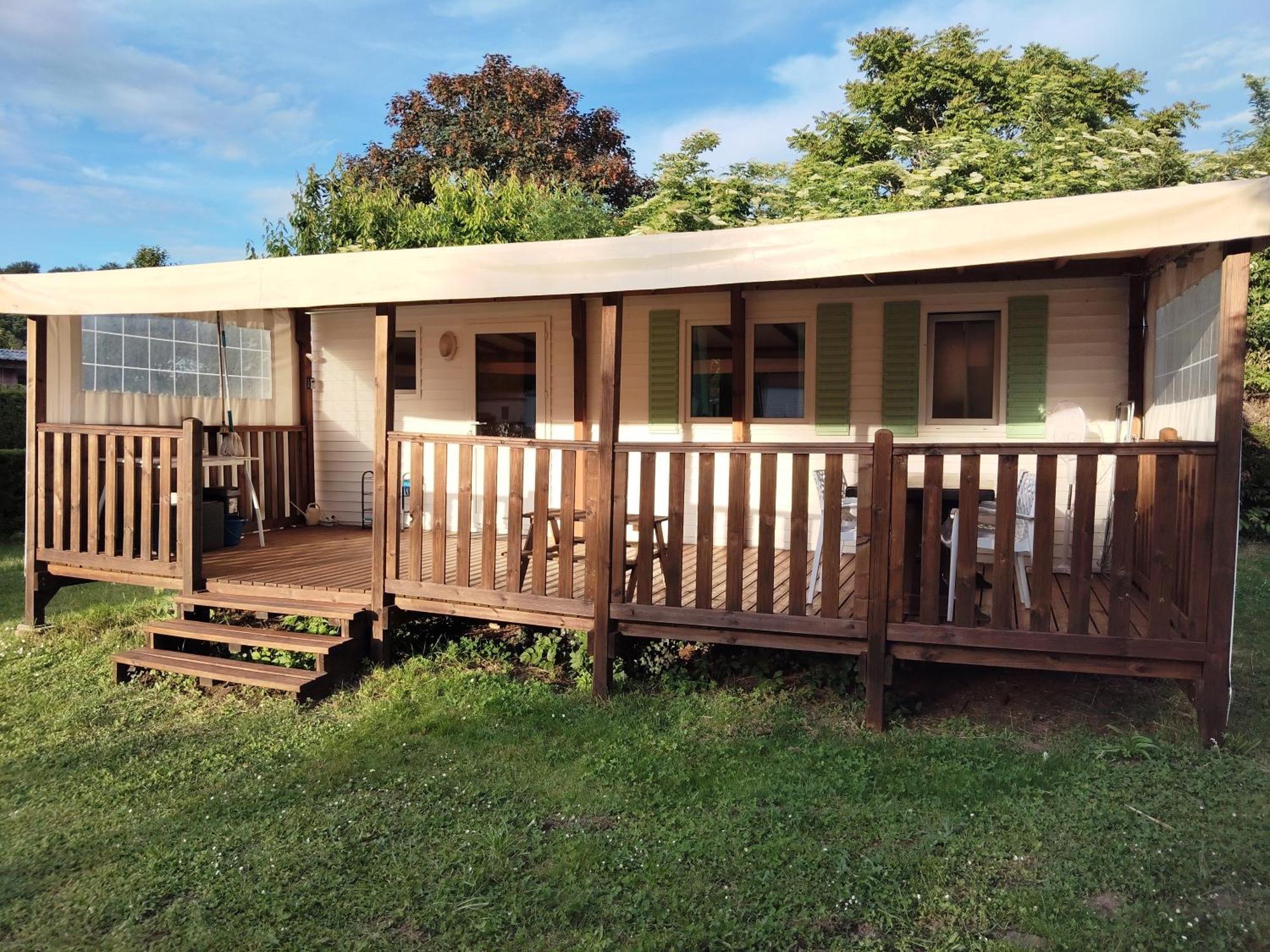 Mobil Home For Chilling Out Camping Park *** Foix Eksteriør bilde
